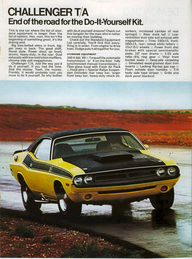 1971 Dodge Scat-Pack Brochure Page 7